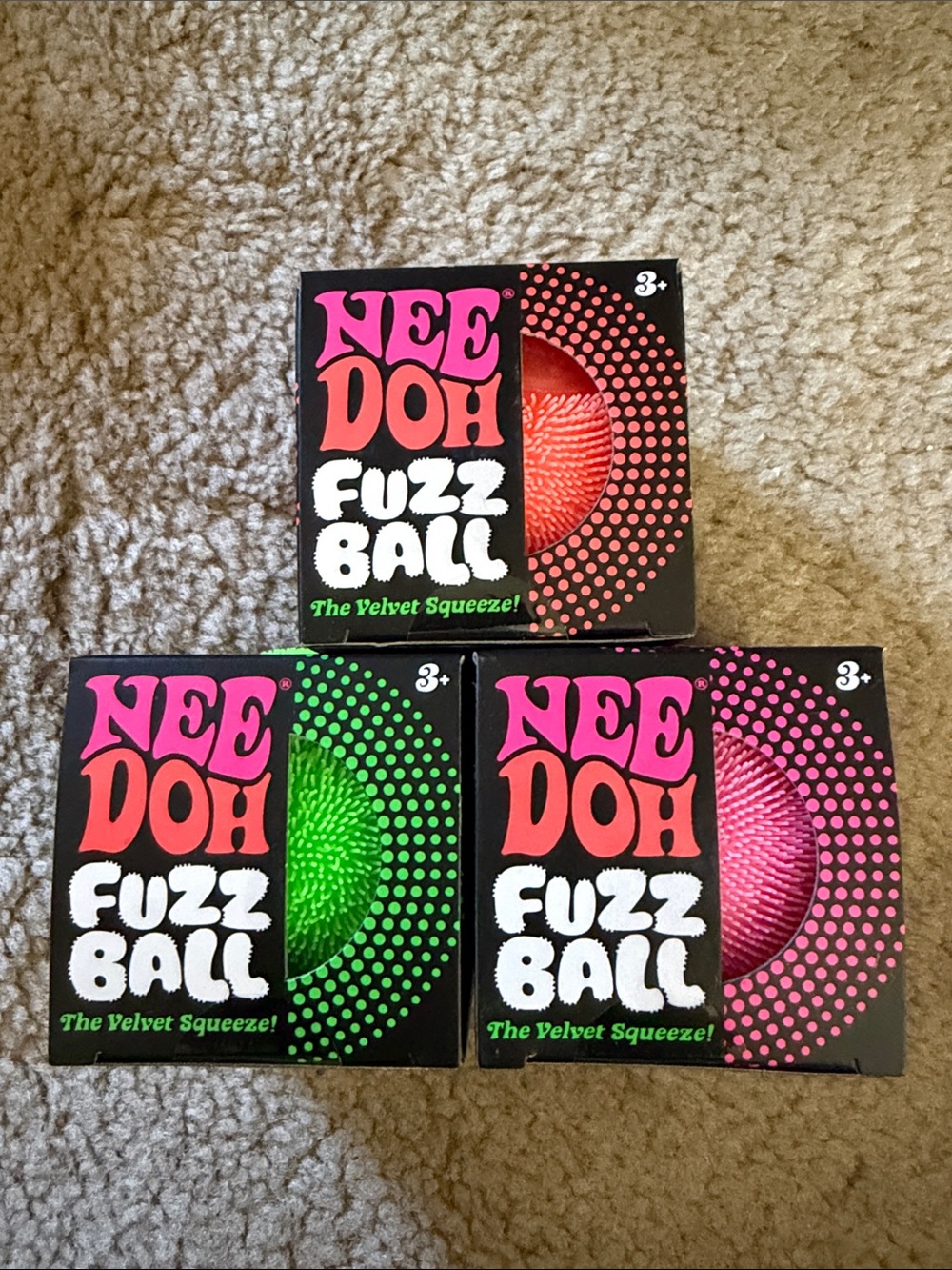 NeeDoh Fuzzball The Velvet Squeeze
Squishy Fidget Toy Bundle